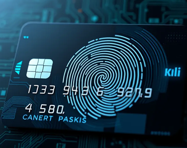 Fingerprint bank card